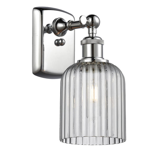 Innovations Ballston Bridal Veil 1Lt 5" Sconce, CH/SM - 516-1W-PC-G559-5SM