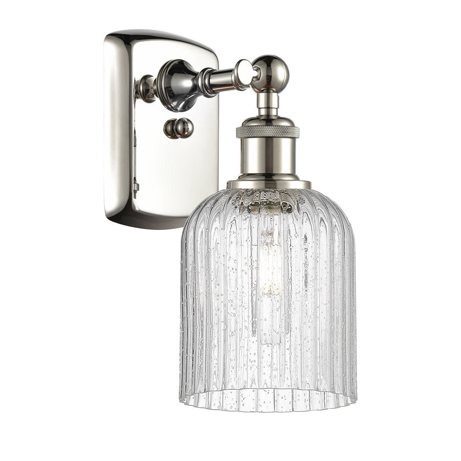 Innovations Ballston Bridal Veil 1Lt 5" Sconce, PN/SD - 516-1W-PN-G559-5SDY