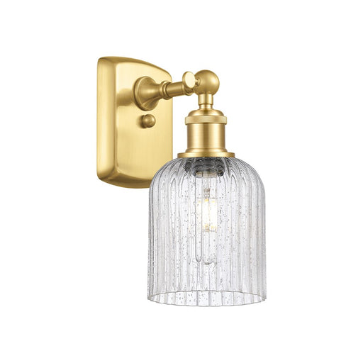 Innovations Ballston Bridal Veil 1Lt 5" Sconce, Gold/Seedy - 516-1W-SG-G559-5SDY