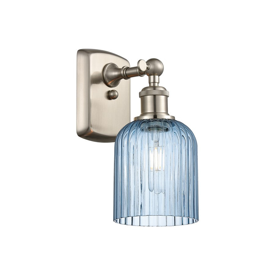 Innovations Ballston Bridal Veil 1Lt 5" Sconce, SN/BL - 516-1W-SN-G559-5BL