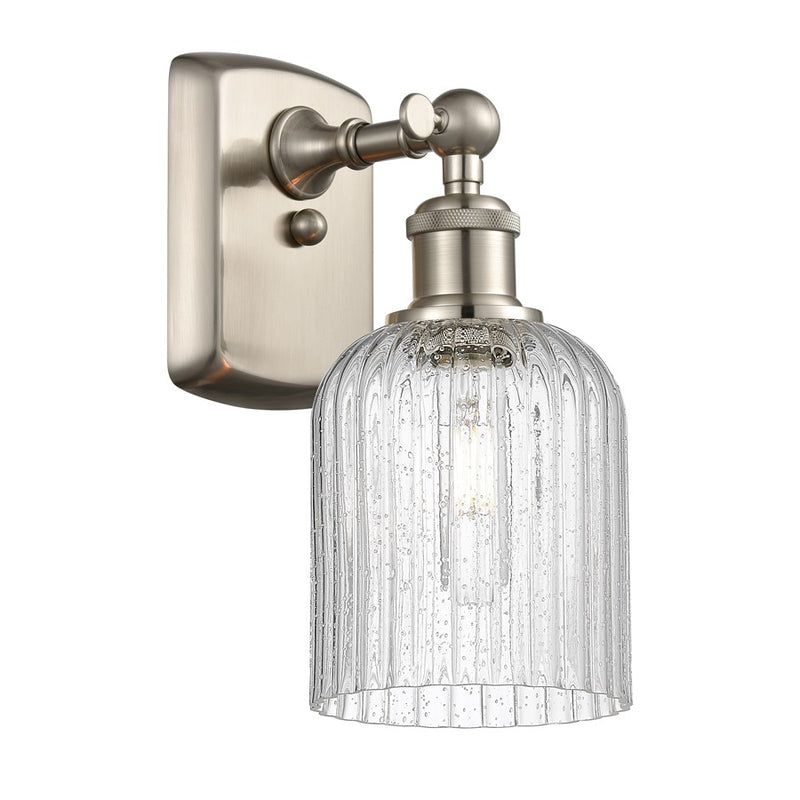 Innovations Ballston Bridal Veil 1Lt 5" Sconce, SN/SD - 516-1W-SN-G559-5SDY