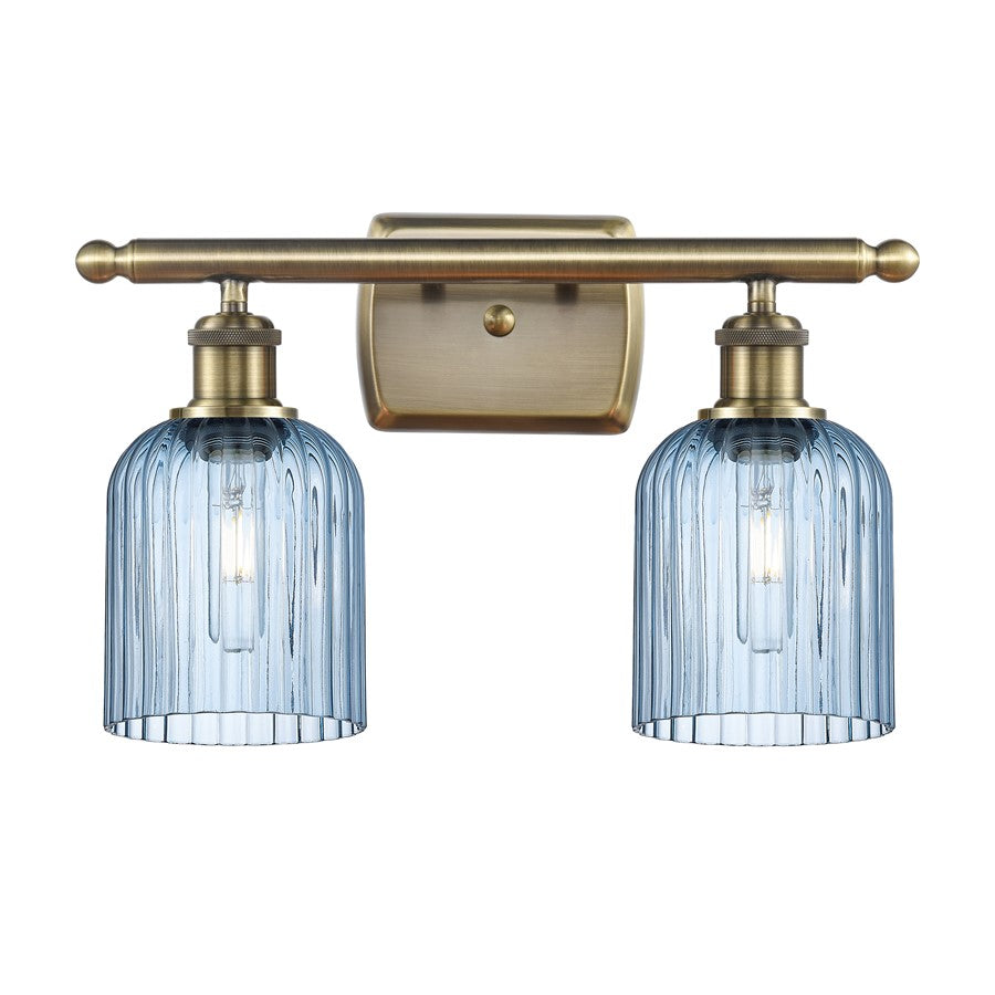 Innovations Ballston Bridal Veil 2Lt 15" Bath, AB/BL - 516-2W-AB-G559-5BL