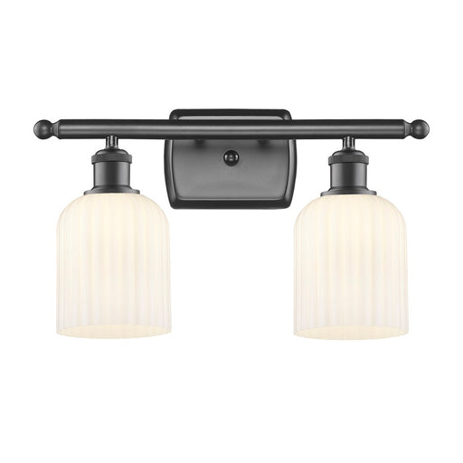 Innovations Ballston Bridal Veil 2Lt 15" Bath, BZ/GW - 516-2W-OB-G559-5GWH