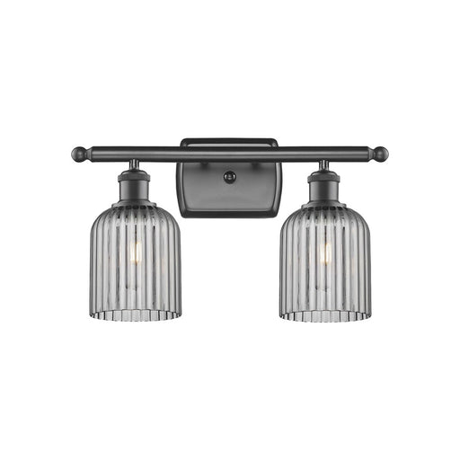 Innovations Ballston Bridal Veil 2Lt 15" Bath, Bronze/Smoke - 516-2W-OB-G559-5SM