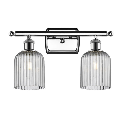 Innovations Ballston Bridal Veil 2Lt 15" Bath, Chrome/Smoke - 516-2W-PC-G559-5SM