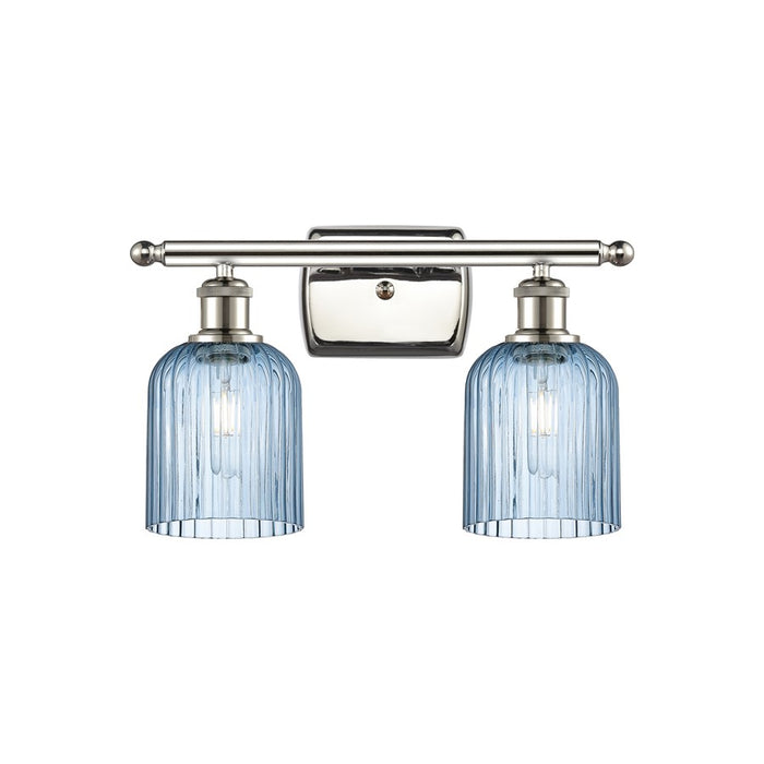 Innovations Ballston Bridal Veil 2Lt 15" Bath, PN/BL - 516-2W-PN-G559-5BL