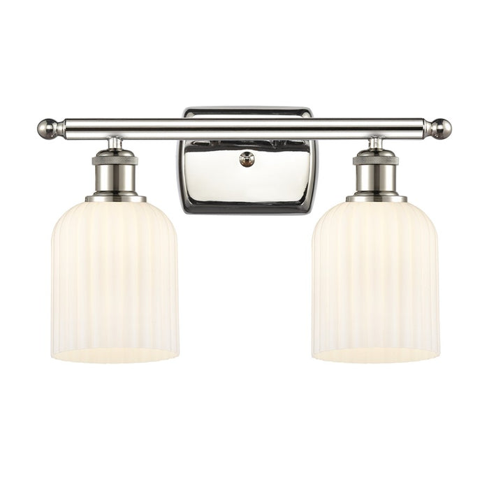 Innovations Ballston Bridal Veil 2Lt 15" Bath, PN/GW - 516-2W-PN-G559-5GWH