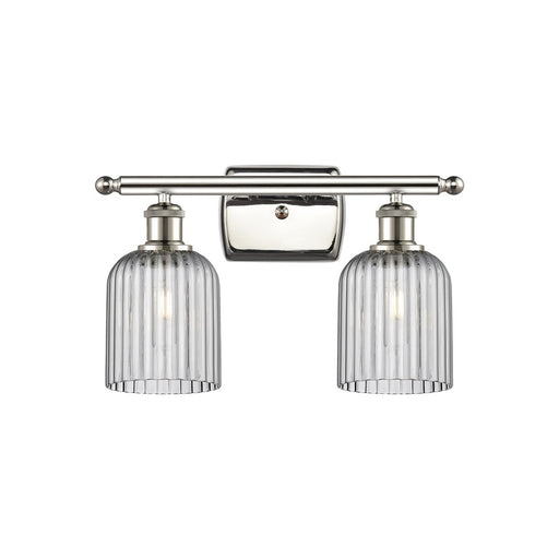 Innovations Ballston Bridal Veil 2Lt 15" Bath, PN/SM - 516-2W-PN-G559-5SM