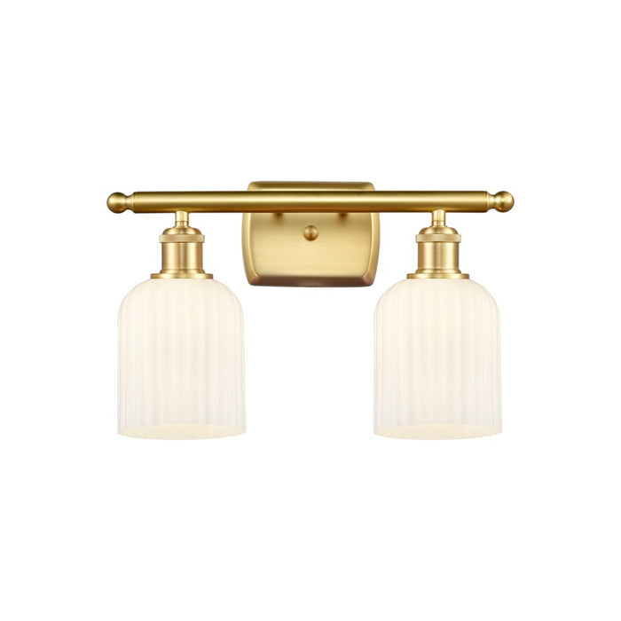 Innovations Ballston Bridal Veil 2Lt 15" Bath, GD/GW - 516-2W-SG-G559-5GWH