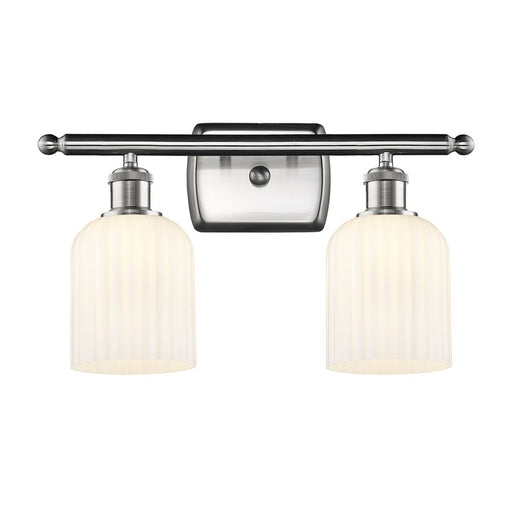 Innovations Ballston Bridal Veil 2Lt 15" Bath, SN/GW - 516-2W-SN-G559-5GWH