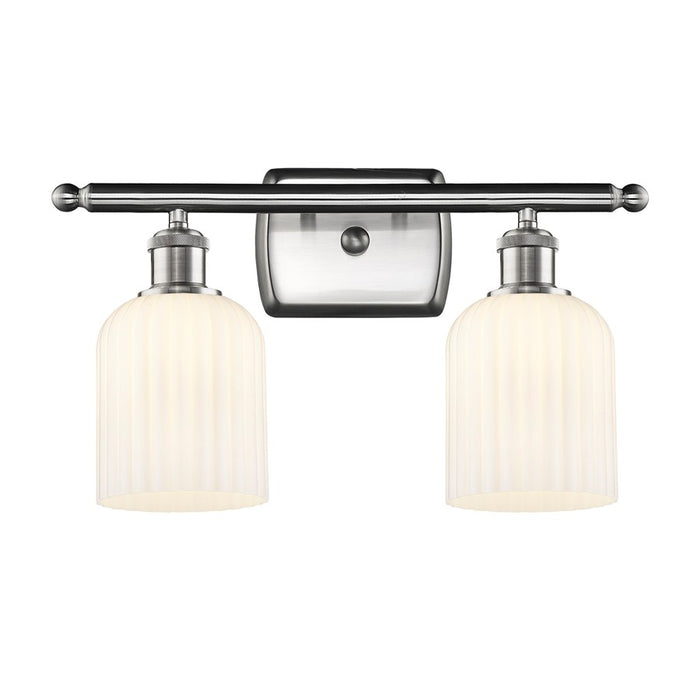 Innovations Ballston Bridal Veil 2Lt 15" Bath, SN/GW - 516-2W-SN-G559-5GWH