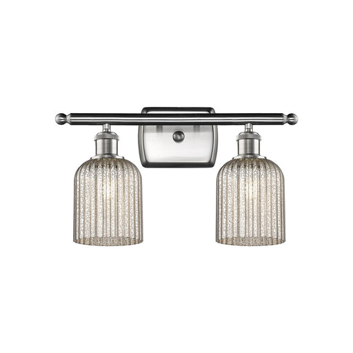 Innovations Ballston Bridal Veil 2Lt 15" Bath, SN/MC - 516-2W-SN-G559-5ME