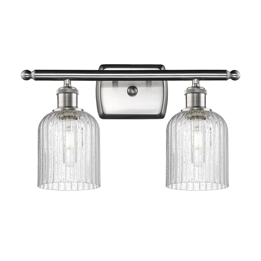 Innovations Ballston Bridal Veil 2Lt 15" Bath, SN/SD - 516-2W-SN-G559-5SDY