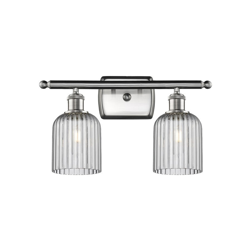 Innovations Ballston Bridal Veil 2Lt 15" Bath, SN/SM - 516-2W-SN-G559-5SM