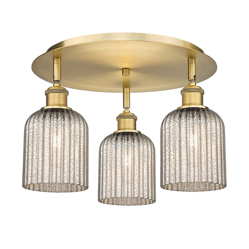 Innovations Ballston Bridal Veil 3Lt 17" Flush, BB/MC - 516-3C-BB-G559-5ME