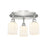 Innovations Ballston Bridal Veil 3Lt 17" Flush, SN/GW - 516-3C-SN-G559-5GWH
