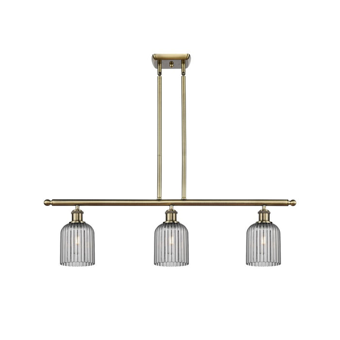 Innovations Ballston Bridal Veil 3Lt 36" Stem Island, AB/SM - 516-3I-AB-G559-5SM