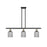 Innovations Ball Bridal Veil 3Lt 36" Stem Island, BLB/SM - 516-3I-BAB-G559-5SM