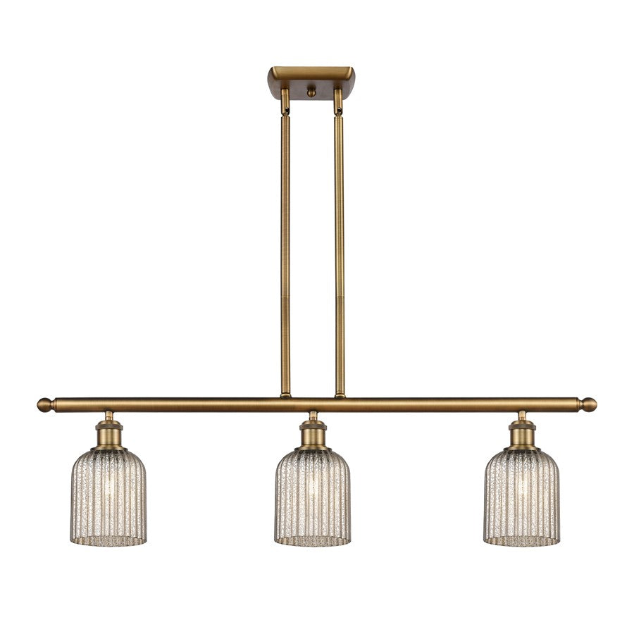 Innovations Ballston Bridal Veil 3Lt 36" Stem Island, BB/MC - 516-3I-BB-G559-5ME