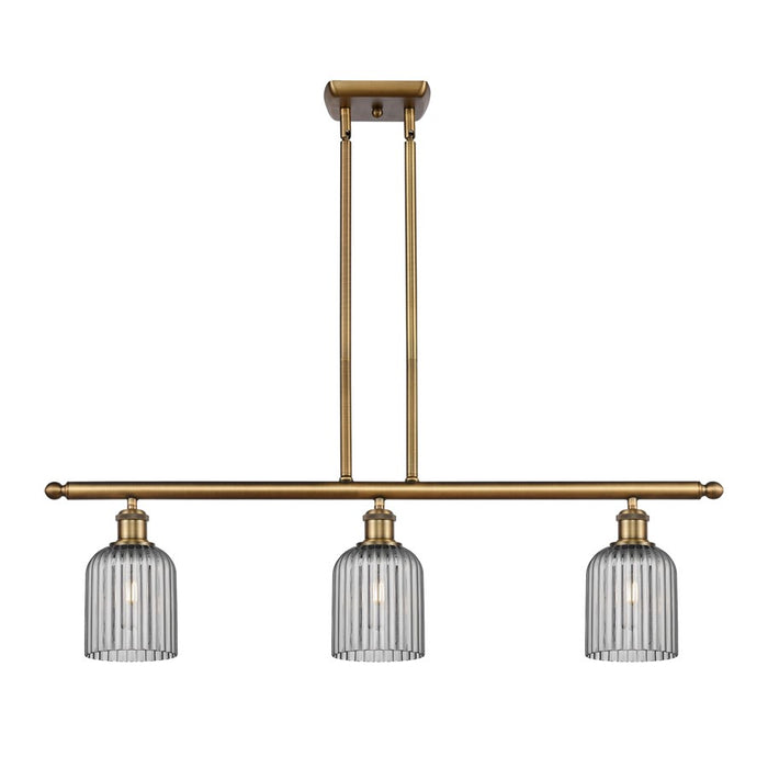 Innovations Ballston Bridal Veil 3Lt 36" Stem Island, BB/SM - 516-3I-BB-G559-5SM