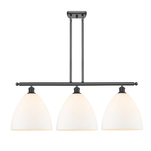 Innovations Bristol 3Lt 38.5" Island Lt, Matte Blk