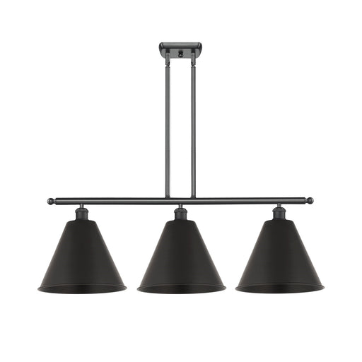 Innovations Berkshire Metal 3Lt 38.5" Island, Matte Blk