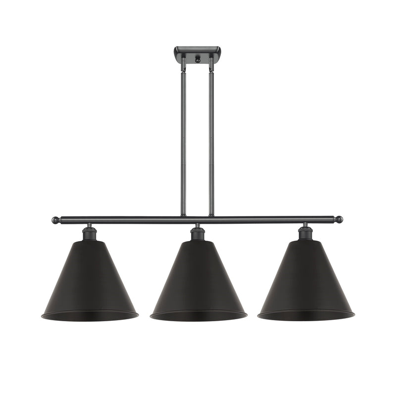 Innovations Berkshire Metal 3Lt 38.5", Matte Blk