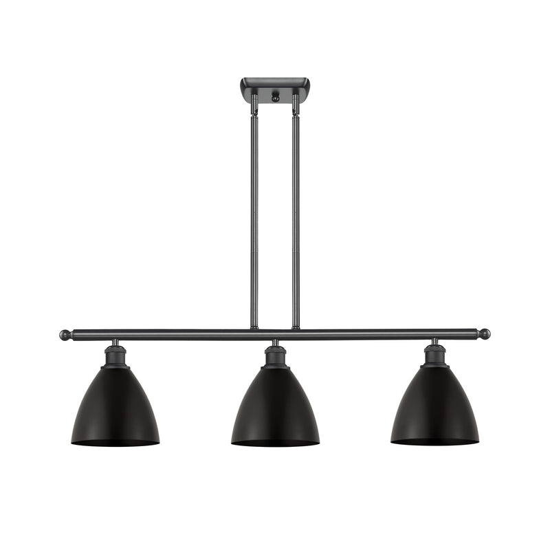 Innovations Bristol 3Lt 36" Island Lt, Matte Blk