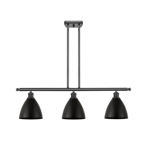 Innovations Bristol 3Lt 36" Island Lt, Matte Blk