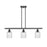 Innovations Ball Bridal Veil 3Lt 36" Stem Island, BZ/SD - 516-3I-OB-G559-5SDY