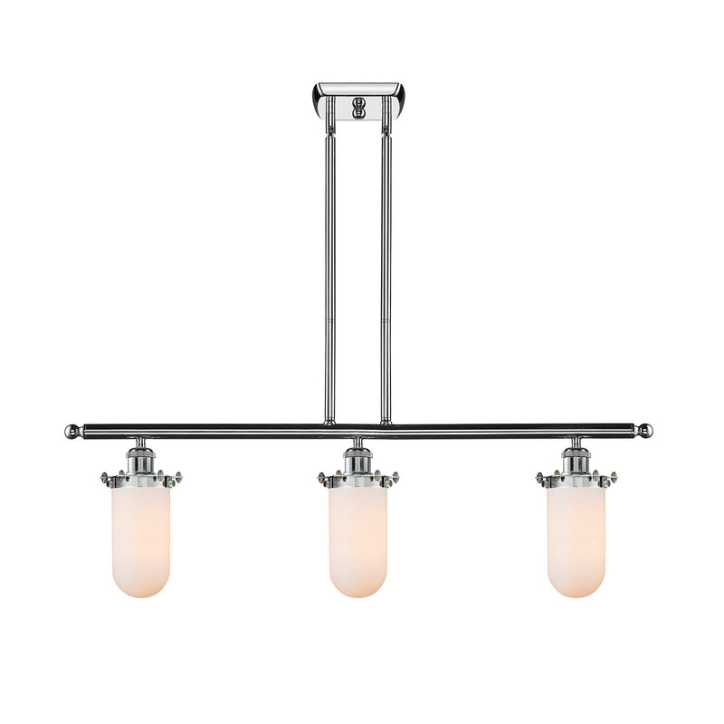 Innovations Kingsbury 3Lt 36" Island, Polished Chrome