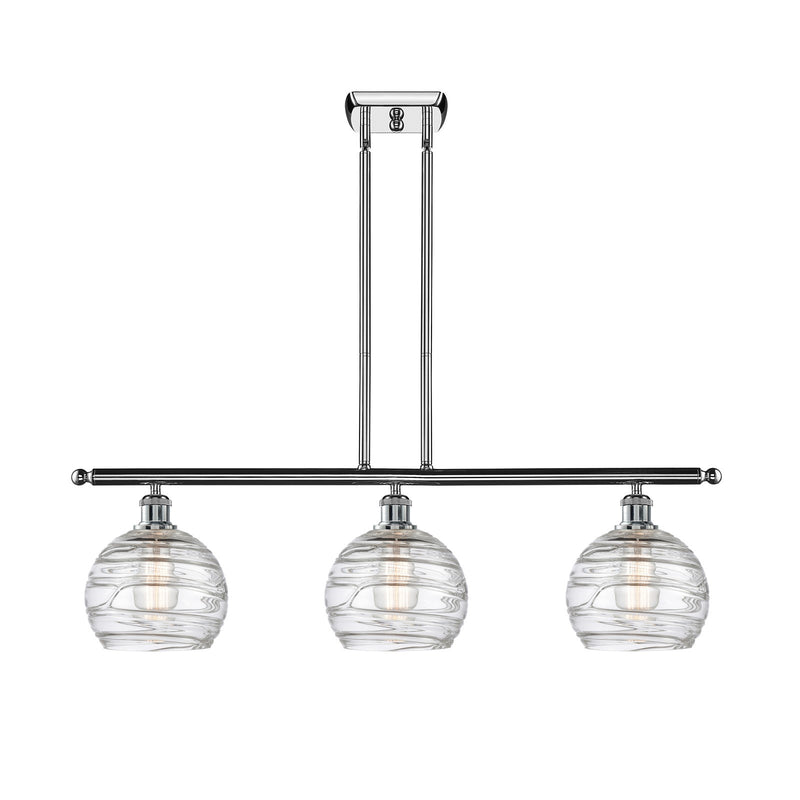 Innovations Athens Deco Swirl 3Lt 36", Polished Chrome