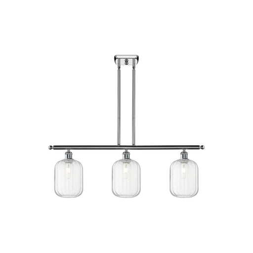 Innovations Preston Cyl 3Lt 36" Island Lt, Polished Chrome