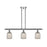 Innovations Ballston Bridal Veil 3Lt 36" Stem Island, CH/MC - 516-3I-PC-G559-5ME