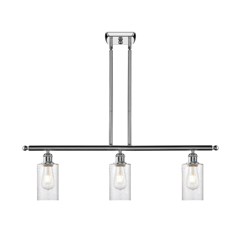 Innovations Clymer 3Lt 36" Island Lt, Polished Chrome