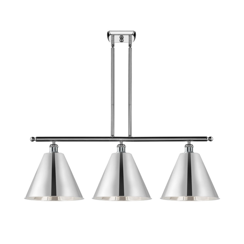 Innovations Berkshire Metal 3Lt 38.5", Polished Chrome
