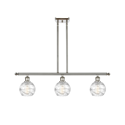 Innovations Athens Deco Swirl 3Lt 36", Polished Nickel