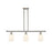 Innovations Ball Bridal Veil 3Lt 36" Stem Island, PN/GW - 516-3I-PN-G559-5GWH