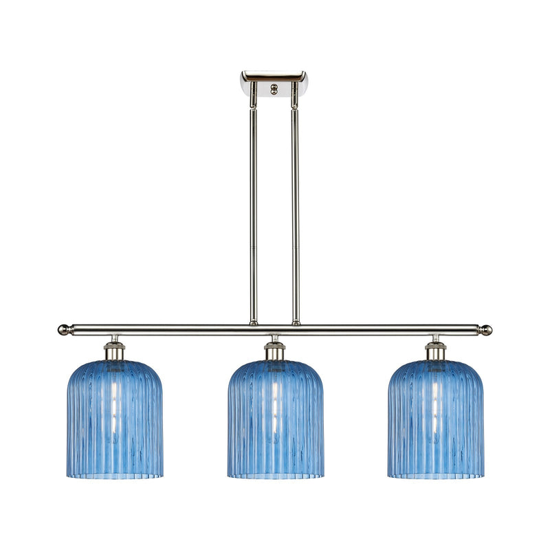 Innovations Bridal Veil 3Lt 36" Island Lt, Polished Nickel
