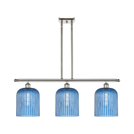 Innovations Bridal Veil 3Lt 36" Island Lt, Polished Nickel