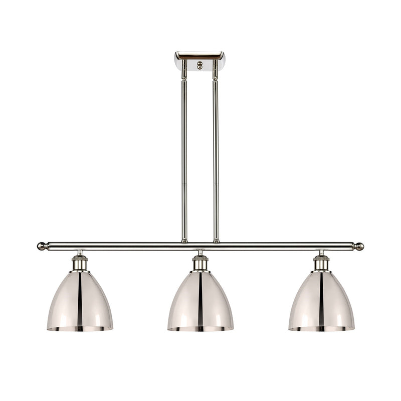 Innovations Bristol 3Lt 36" Island, Polished Nickel