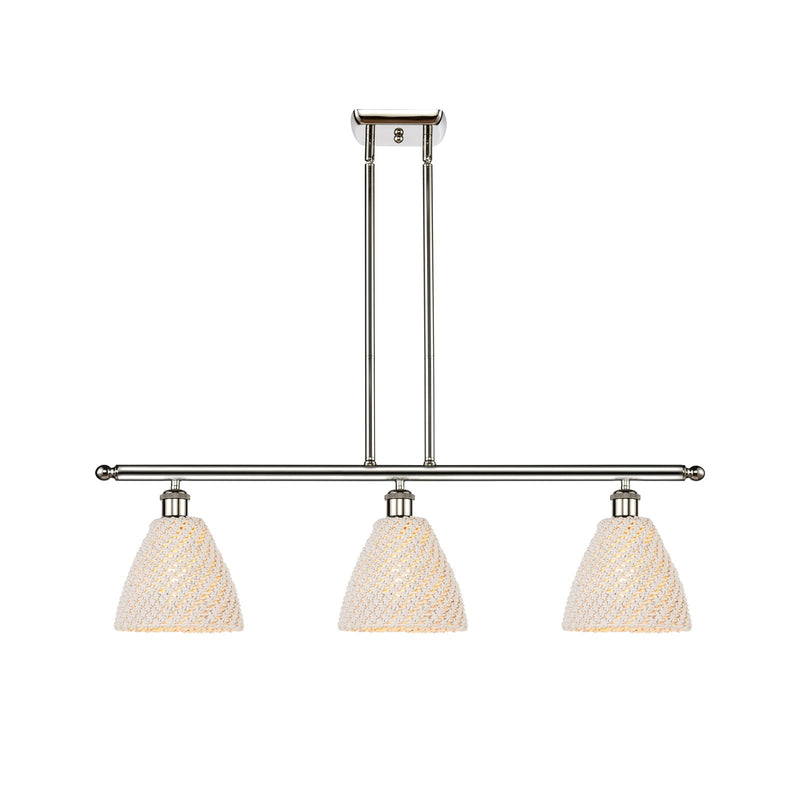 Innovations Bristol Natural 3Lt 36", Polished Nickel