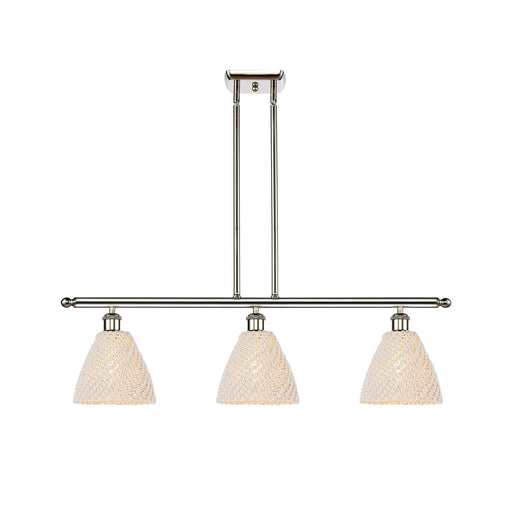 Innovations Bristol Natural 3Lt 36", Polished Nickel