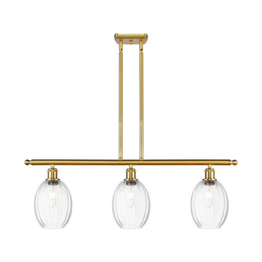 Innovations Preston Bulb 3Lt 36" Island Lt, Satin Gold
