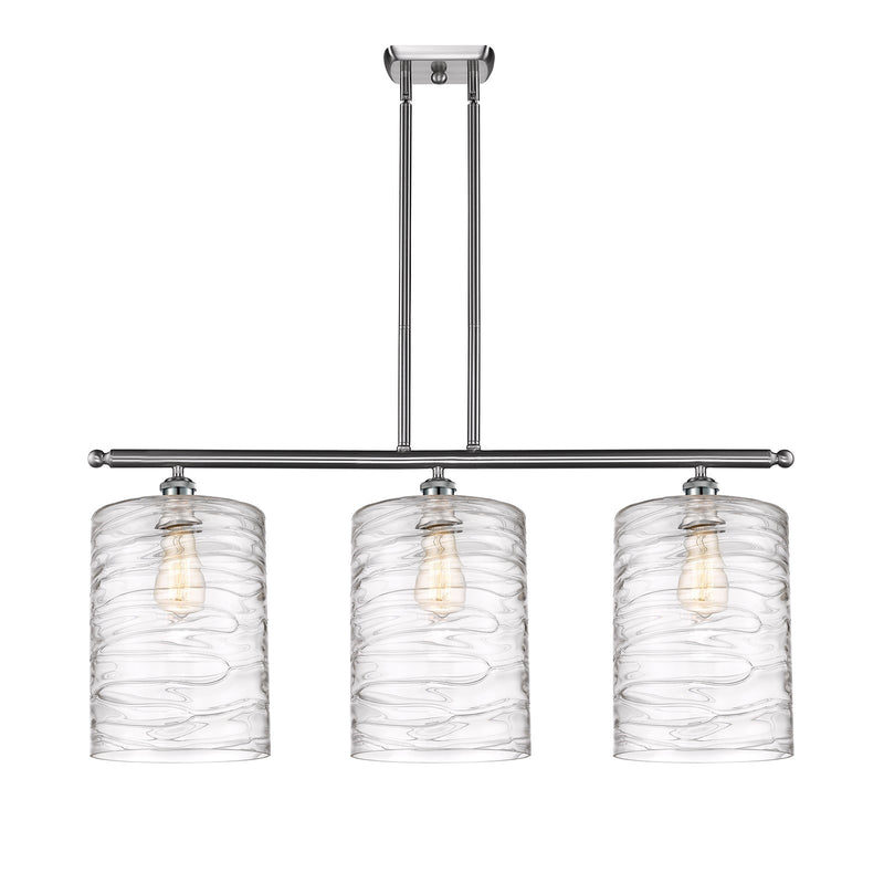 Innovations Cobbleskill 3Lt 36", Brushed Satin Nickel