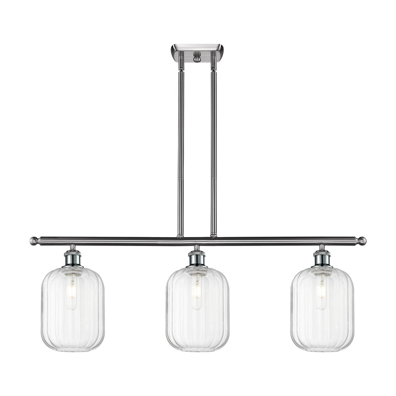 Innovations Preston Cyl 3Lt 36", Brushed Satin Nickel
