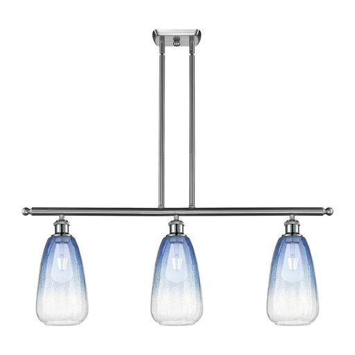 Innovations Brookhaven Almond 3Lt, Brushed Satin Nickel