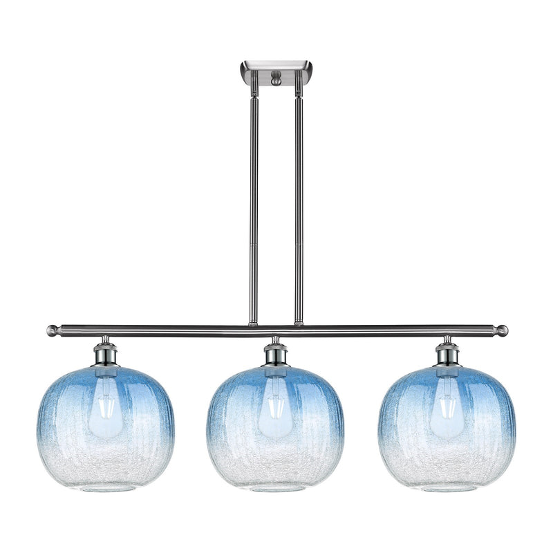 Innovations Brookhaven Sphere 3Lt, Brushed Satin Nickel