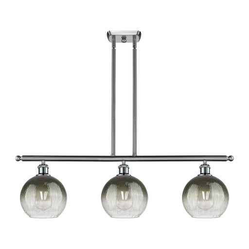 Innovations Brookhaven Globe 3Lt 36", Brushed Satin Nickel