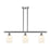 Innovations Ball Bridal Veil 3Lt 36" Stem Island, SN/GW - 516-3I-SN-G559-5GWH